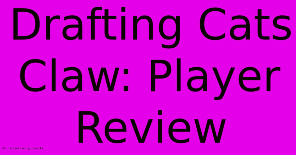 Drafting Cats Claw: Player Review Drafting Cats Claw: Player Review