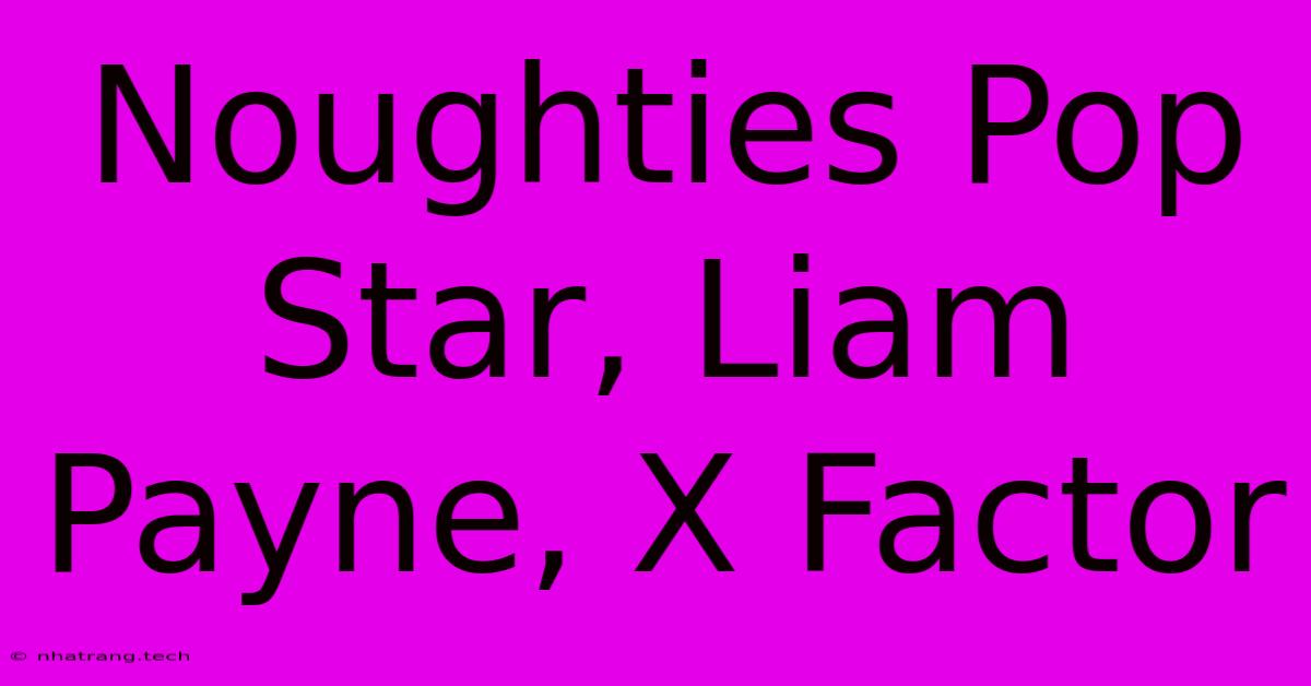 Noughties Pop Star, Liam Payne, X Factor Noughties Pop Star, Liam Payne, X Factor